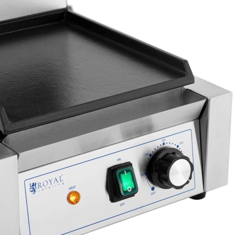 Grill kontaktowy elektryczny gładki 23 x 22 cm 1800 W Grill kontaktowy elektryczny gładki 23 x 22 cm 1800 W
