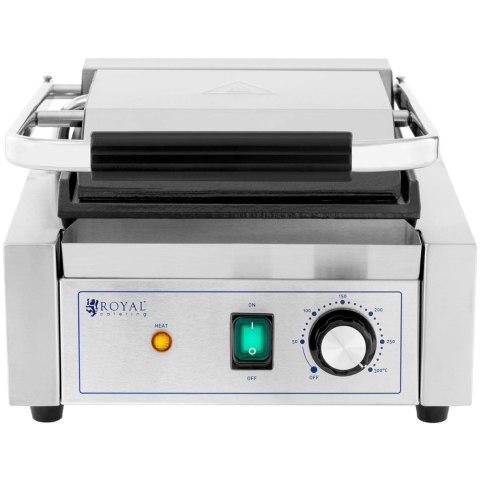 Grill kontaktowy elektryczny gładki 23 x 22 cm 1800 W Grill kontaktowy elektryczny gładki 23 x 22 cm 1800 W