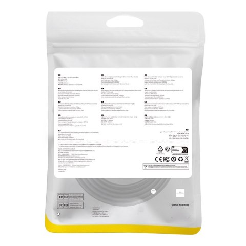 Kabel sieciowy LAN RJ45 Ethernet High Speed Cat.8 40Gbps 2m czarny
