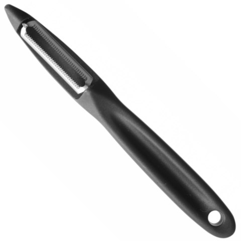 Obieraczka obierak uniwersalny ząbkowany dł. 175 mm - czarny Obieraczka obierak uniwersalny ząbkowany dł. 175 mm - czarny