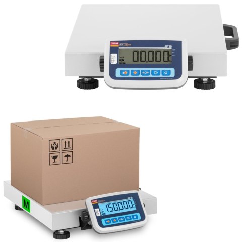 Waga magazynowa paczkowa 150 kg / 50 g LCD M LEGALIZACJA Waga magazynowa paczkowa 150 kg / 50 g LCD M LEGALIZACJA