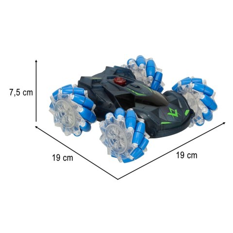 Samochód zdalnie sterowany RC REVOLT TG1011 Driftujący Slydz Vapor Racer Turbo Para 2.4GHz 360 Drift Off-Road