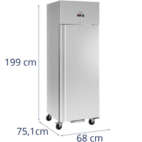 Szafa chłodnicza lodówka gastronomiczna na kółkach 2-8C 454 l Szafa chłodnicza lodówka gastronomiczna na kółkach 2-8C 454 l
