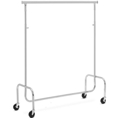 Wieszak na ubrania stojący na kółkach regulowany 150-220 cm Wieszak na ubrania stojący na kółkach regulowany 150-220 cm