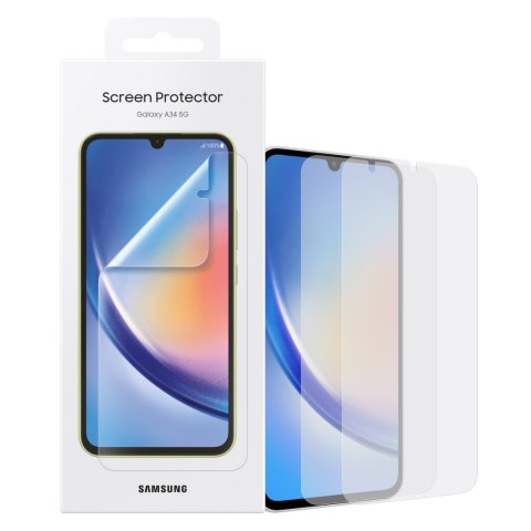 2x folia ochronna na ekran Samsung Galaxy A34 5G Screen Protector 2x folia ochronna na ekran Samsung Galaxy A34 5G Screen Protector