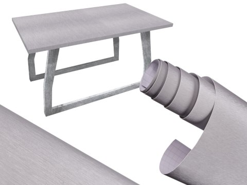 Folia okleina rolka aluminium imitująca metal metalic szczotkowana szara 1,52x30m Folia okleina rolka aluminium imitująca metal metalic szczotkowana szara 1,52x30m