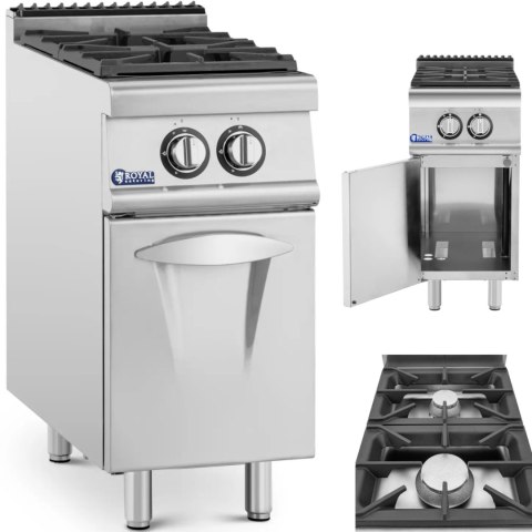 Kuchenka gazowa 2 palnikowa z szafką propan / LPG / gaz ziemny 7.2 kW Kuchenka gazowa 2 palnikowa z szafką propan / LPG / gaz ziemny 7.2 kW