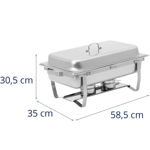 Podgrzewacz do potraw bemar bufetowy na pastę GN 1/1 7.5 l STAL- zestaw 2 szt. Podgrzewacz do potraw bemar bufetowy na pastę GN 1/1 7.5 l STAL- zestaw 2 szt.
