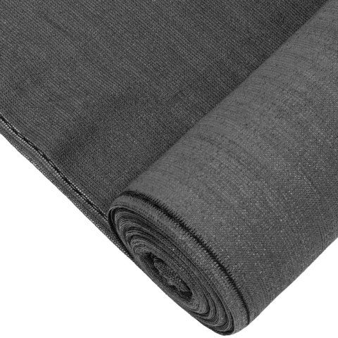 Siatka cieniująca maskująca do ogrodzenia HDPE 50 x 1.5 m 180 g/m2 - szara Siatka cieniująca maskująca do ogrodzenia HDPE 50 x 1.5 m 180 g/m2 - szara