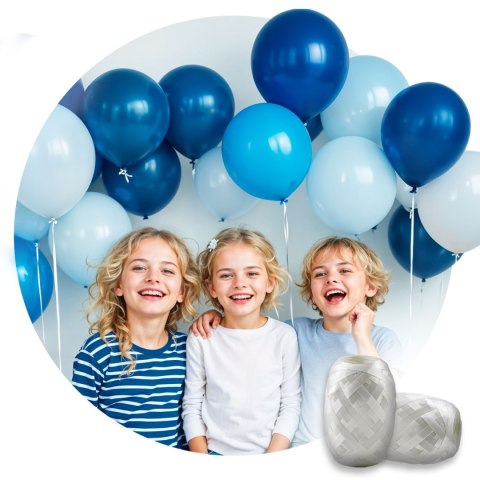 Butla z helem 0,20 m3 z balonami i wstążką Butla z helem 0,20 m3 z balonami i wstążką