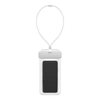 Etui wodoodporne na telefon 7.2'' AquaGlide IPX8 z systemem Slide Lock - białe