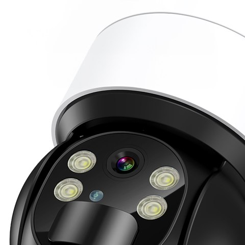 Kamera solarna inteligentna PTZ WiFi z panelem słonecznym 5W ASC006-WF - biała Kamera solarna inteligentna PTZ WiFi z panelem słonecznym 5W ASC006-WF - biała
