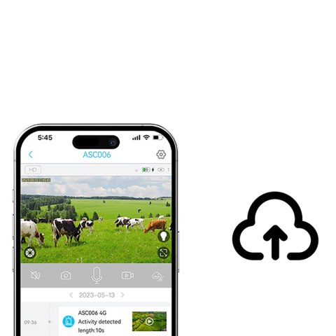 Kamera solarna inteligentna PTZ WiFi z panelem słonecznym 5W ASC006-WF - biała Kamera solarna inteligentna PTZ WiFi z panelem słonecznym 5W ASC006-WF - biała