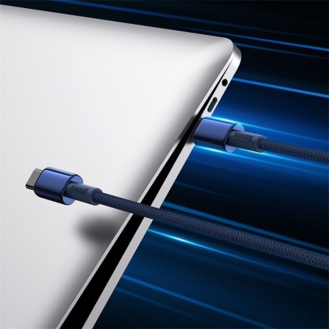 Kabel przewód Tungsten Gold USB-C - USB-C 100W 2m - granatowy