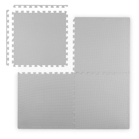 Duża mata piankowa, puzzle 4 szt. szare Duża mata piankowa, puzzle 4 szt. szare