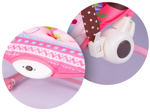 Multifunkcyjny leżaczek z wibracją oraz muzyką Ricokids Multifunkcyjny leżaczek z wibracją oraz muzyką Ricokids