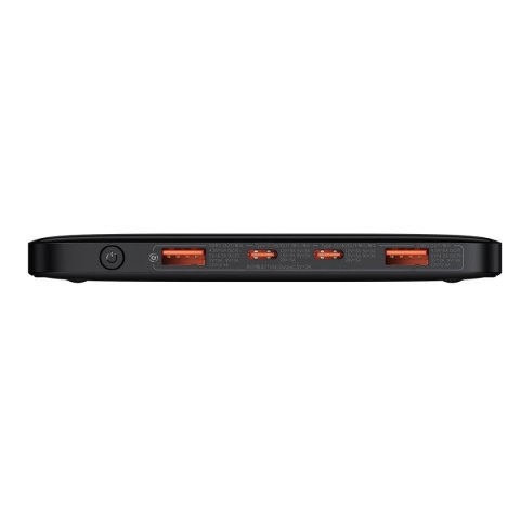 Powerbank 20000 mAh 2x USB-A 2x USB-C 100W + kabel USB-C - czarny