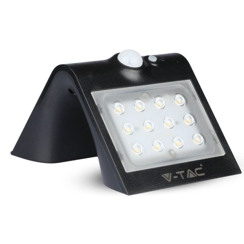 Trójkątna Lampa Solarna 1.5W, Czarna V-TAC Trójkątna Lampa Solarna 1.5W, Czarna V-TAC