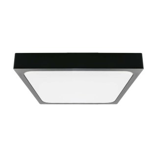 Plafon V-TAC 18W 4000k LED Kwadrat 22,5x22,5 cm Czarny