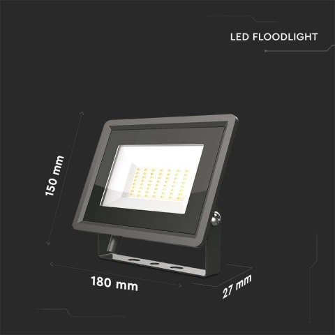 Naświetlacz halogen LED biały neutralny 4000K 50 W V-TAC