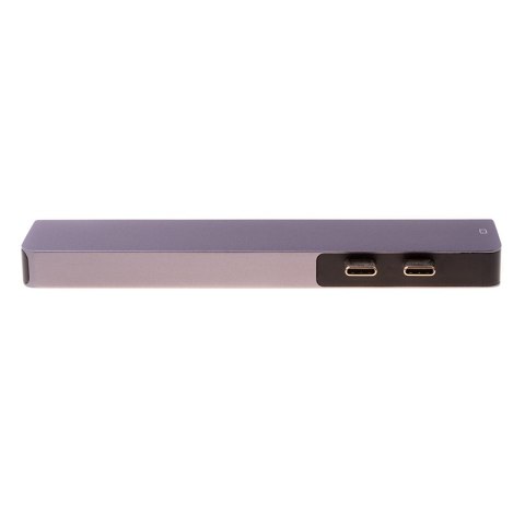 Adapter 7w1 HUB USB-C HDMI 4K SD Macbook Pro / Air - Szary Adapter 7w1 HUB USB-C HDMI 4K SD Macbook Pro / Air - Szary