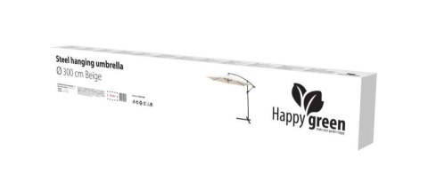 Parasol przeciwsłoneczny 3m LUGO - beżowy Parasol przeciwsłoneczny 3m LUGO - beżowy
