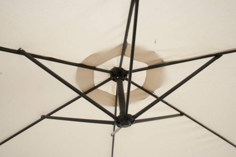 Parasol przeciwsłoneczny 3m LUGO - beżowy Parasol przeciwsłoneczny 3m LUGO - beżowy