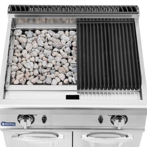 Grill lawowy na gaz propan / LPG / ziemny 2 x 8 kW 50-460 C Grill lawowy na gaz propan / LPG / ziemny 2 x 8 kW 50-460 C