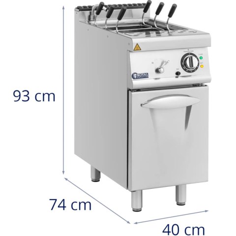 Makaroniarka warnik do makaronu elektryczny wolnostojący 400 V 9 kW Makaroniarka warnik do makaronu elektryczny wolnostojący 400 V 9 kW
