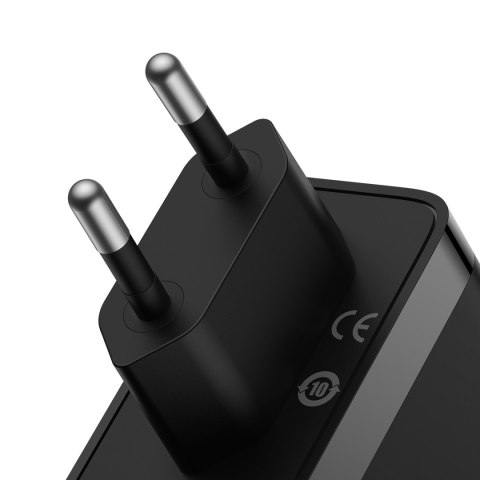 Szybka ładowarka GaN5 Pro 2xUSB-C+USB-A 140W EU - czarna