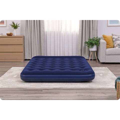 Materac dmuchany 203x152x28 cm z wbudowaną pompką nożną Bestway 67226 Materac dmuchany 203x152x28 cm z wbudowaną pompką nożną Bestway 67226