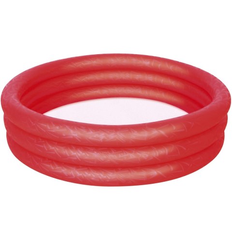 Basenik dmuchany 122 x 25 cm Bestway 51025 - czerwony Basenik dmuchany 122 x 25 cm Bestway 51025 - czerwony