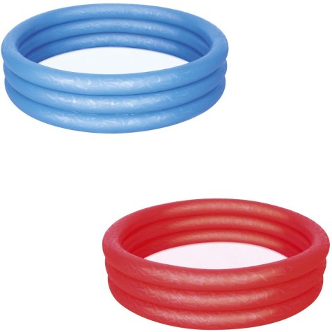 Basenik dmuchany 122 x 25 cm Bestway 51025 - czerwony Basenik dmuchany 122 x 25 cm Bestway 51025 - czerwony