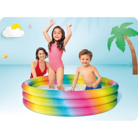 Basen dmuchany dla dzieci Geometria 147 x 33 cm INTEX 58439 Basen dmuchany dla dzieci Geometria 147 x 33 cm INTEX 58439