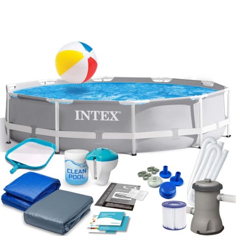 Basen ogrodowy stelażowy 305 x 76 cm 15w1 INTEX 26702 Basen ogrodowy stelażowy 305 x 76 cm 15w1 INTEX 26702