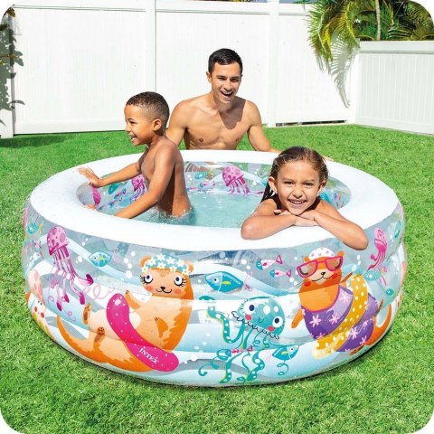 Basen dmuchany akwarium 152 x 56 cm INTEX 58480 Basen dmuchany akwarium 152 x 56 cm INTEX 58480
