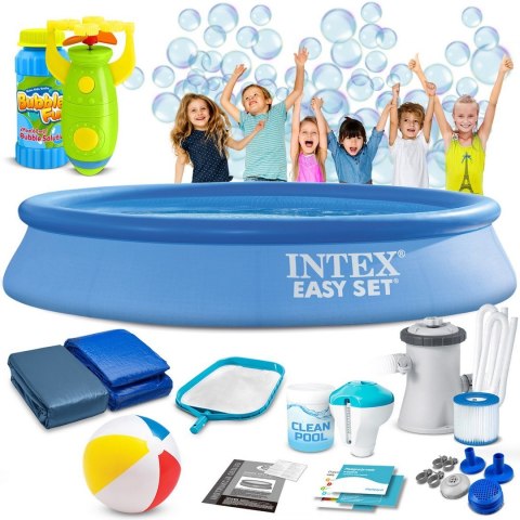 Basen ogrodowy rozporowy 305 x 61 cm 16w1 INTEX 28118 + maszynka do baniek GRATIS Basen ogrodowy rozporowy 305 x 61 cm 16w1 INTEX 28118 + maszynka do baniek GRATIS
