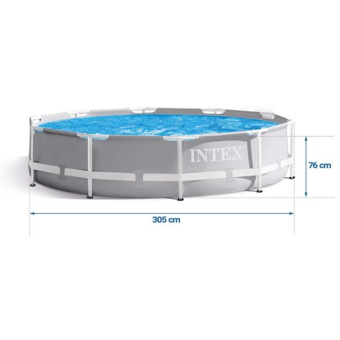 Basen ogrodowy stelażowy 305 x 76 cm 15w1 INTEX 26702 + maszynka do baniek GRATIS Basen ogrodowy stelażowy 305 x 76 cm 15w1 INTEX 26702 + maszynka do baniek GRATIS