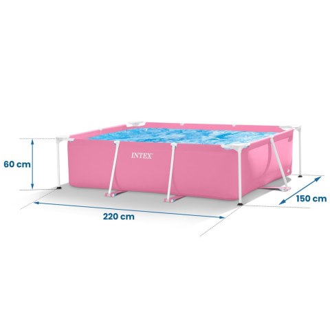 Basen ogrodowy stelażowy 220 x 150 x 60 cm INTEX 28266 Basen ogrodowy stelażowy 220 x 150 x 60 cm INTEX 28266