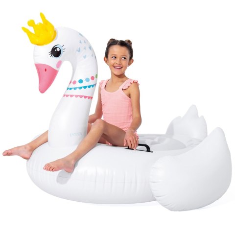 Dmuchany materac łabędź 142 x 137 x 99 cm INTEX 57562 Dmuchany materac łabędź 142 x 137 x 99 cm INTEX 57562