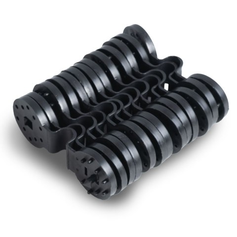 Siatka cieniująca 1,5x25m 140g/m2 + 50 zacisków zielona