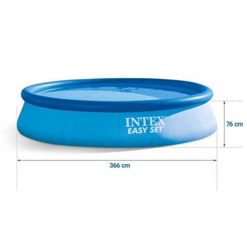 Basen ogrodowy rozporowy 366 x 76 cm 3w1 INTEX 28132 Basen ogrodowy rozporowy 366 x 76 cm 3w1 INTEX 28132