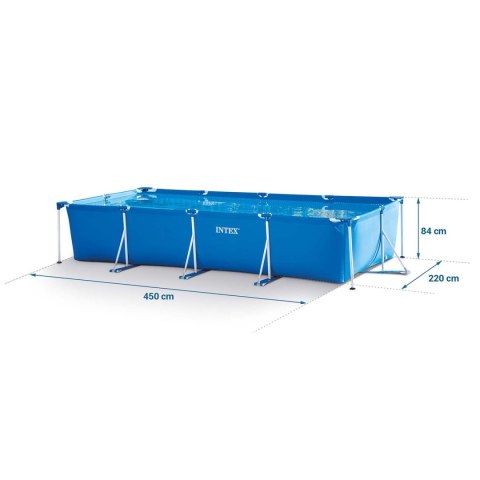 Basen stelażowy 450x220x84cm 16w1 Intex 28274 Basen stelażowy 450x220x84cm 16w1 Intex 28274