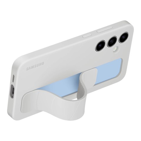 Etui case Samsung Standing Grip Case z uchwytem i podstawką do Galaxy S24 FE - szare Etui case Samsung Standing Grip Case z uchwytem i podstawką do Galaxy S24 FE - szare