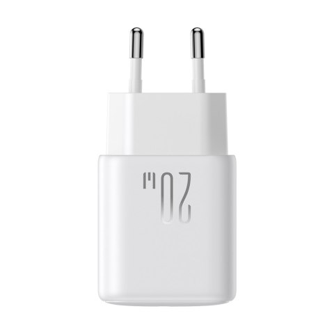 Ładowarka sieciowa 2x USB-C 20W PD QC 3.0 - biała Ładowarka sieciowa 2x USB-C 20W PD QC 3.0 - biała