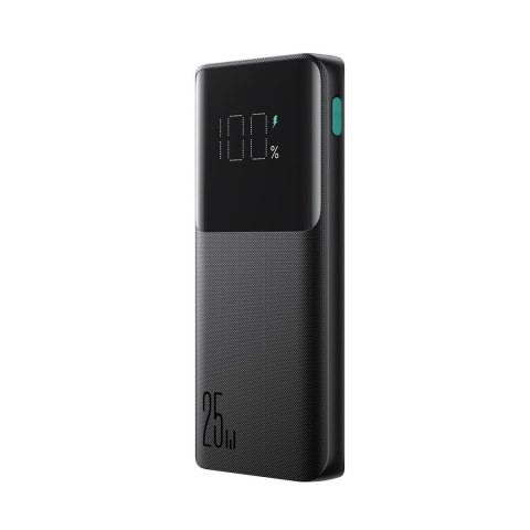 Powerbank 10000mAh 25W 2x USB-A 1x USB-C SFC - czarny Powerbank 10000mAh 25W 2x USB-A 1x USB-C SFC - czarny