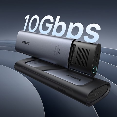 Kieszeń na dysk SSD do 8 TB FlyJoy M.2 NVMe 10 Gb/s UASP TRIM - szara
