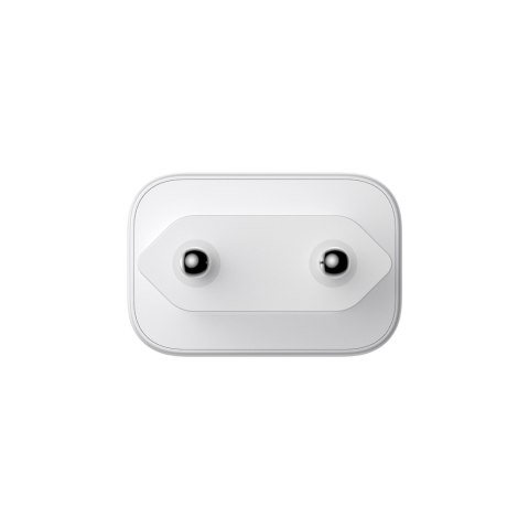 Ładowarka sieciowa USB-C USB-A 20W PD QC 3.0 - biała Ładowarka sieciowa USB-C USB-A 20W PD QC 3.0 - biała