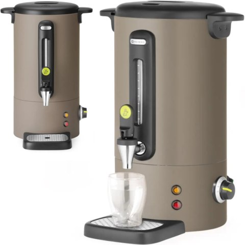 Warnik do wody grzanego wina z kranem tacką ociekową 9 l 950 W - taupe Warnik do wody grzanego wina z kranem tacką ociekową 9 l 950 W - taupe