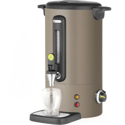 Warnik do wody grzanego wina z kranem tacką ociekową 9 l 950 W - taupe Warnik do wody grzanego wina z kranem tacką ociekową 9 l 950 W - taupe